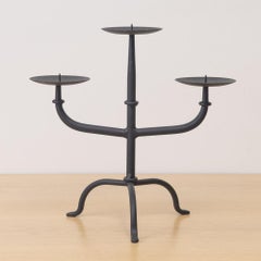 French Iron Candelabra