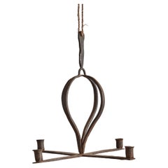 French Iron Candelabra