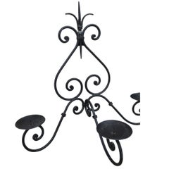 French Iron Candle Sconce