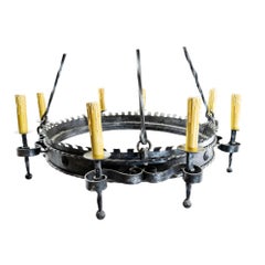 French Iron Chandelier