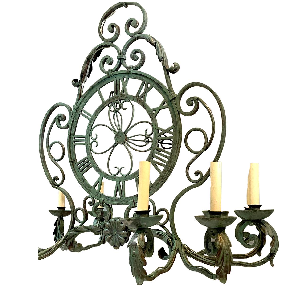 chandelier clock