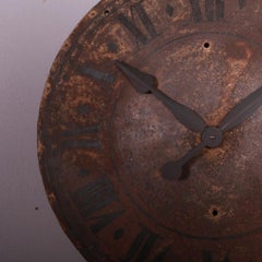 French Iron Clock Face