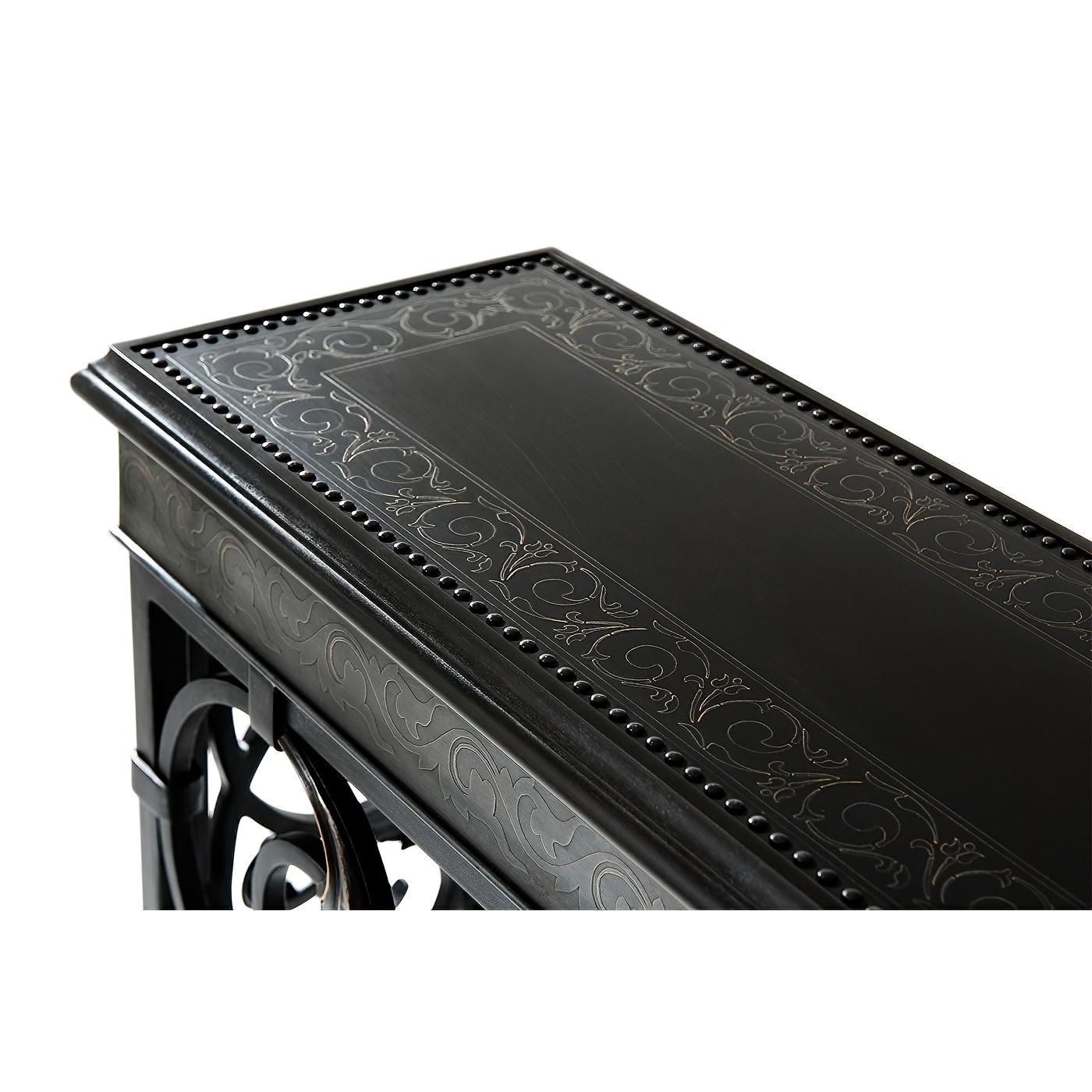 French Iron Console Table 1