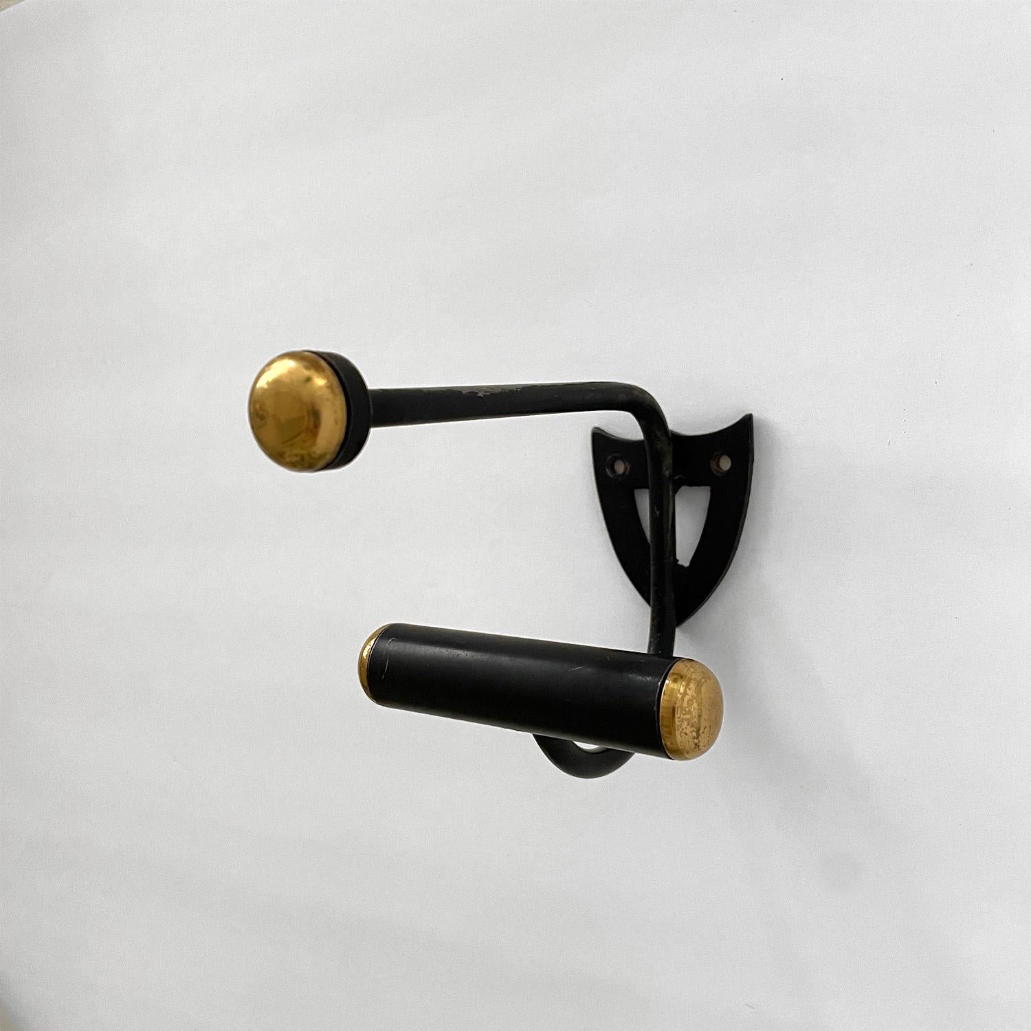 French Iron Double Wall Coat Hooks - 2 available  For Sale 10