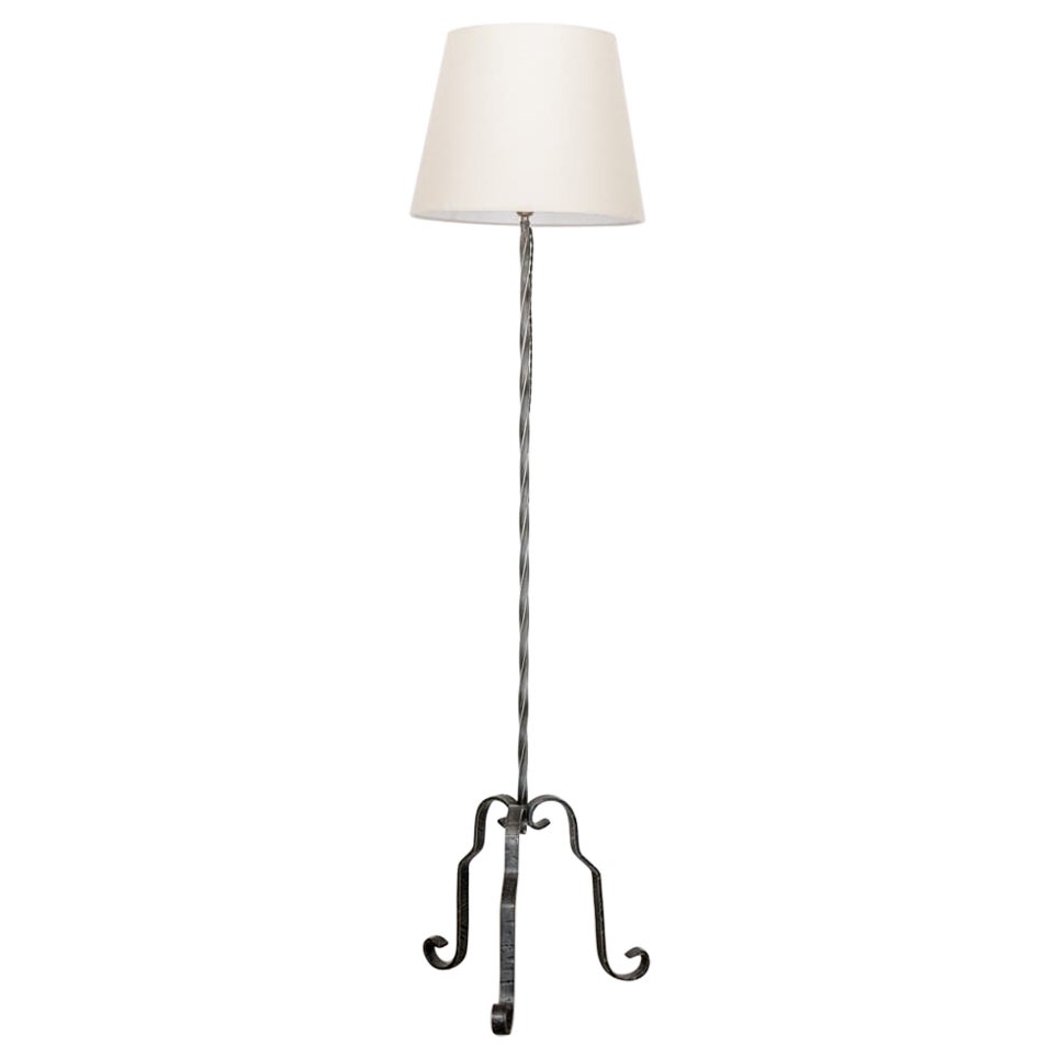 French Iron Floor Lamp