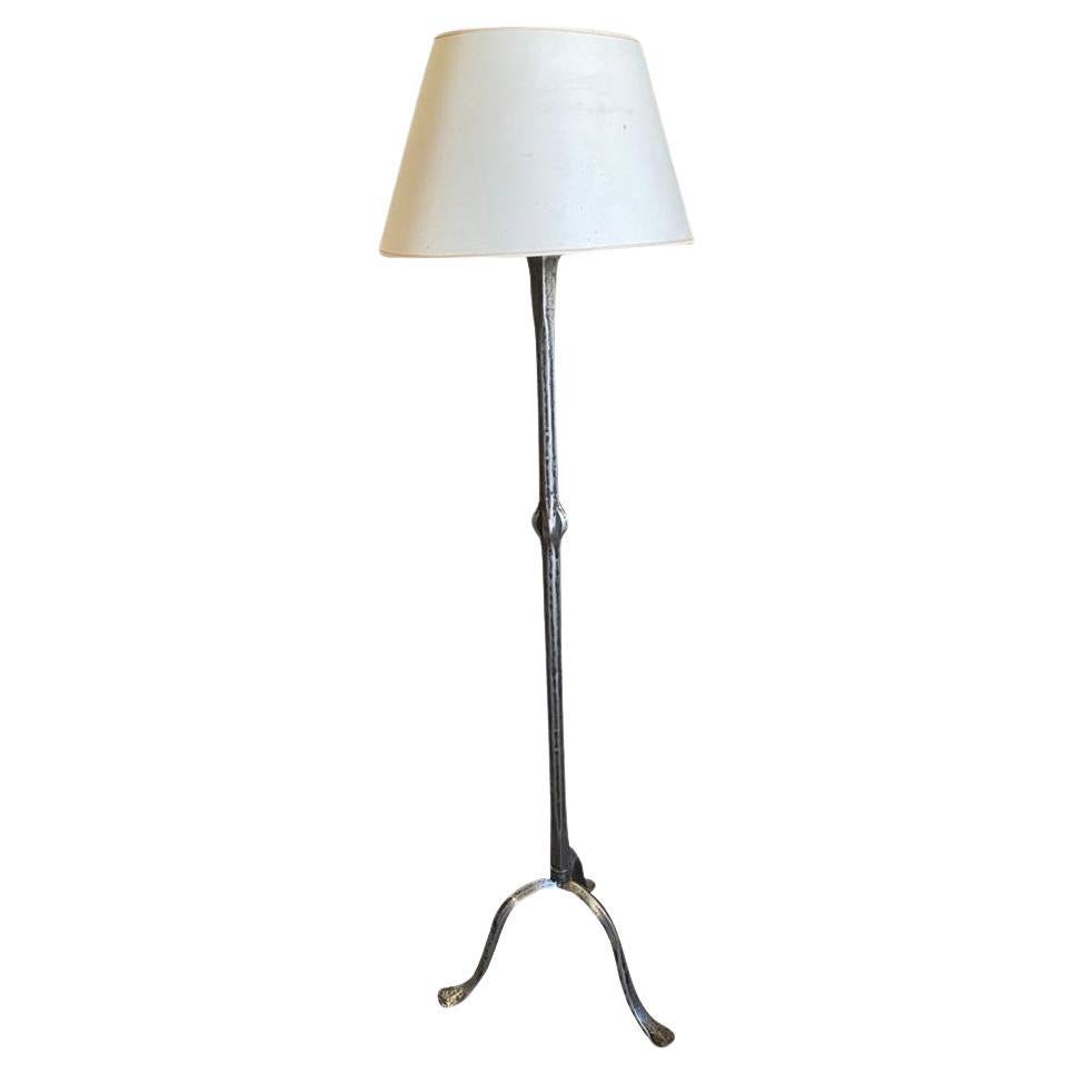 French Iron Floor Lamp For Sale