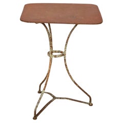 French Iron Garden Table