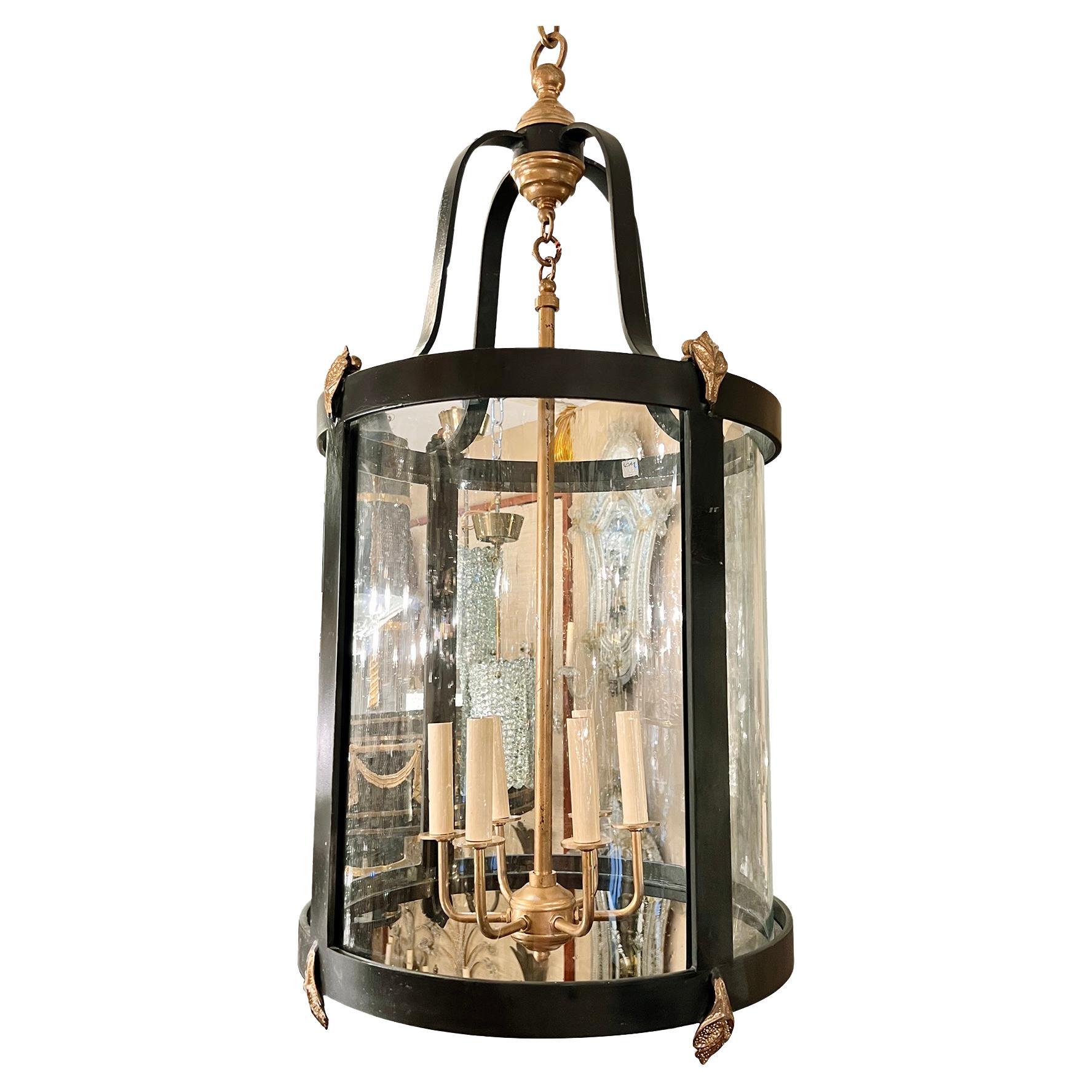 French Iron Lantern For Sale