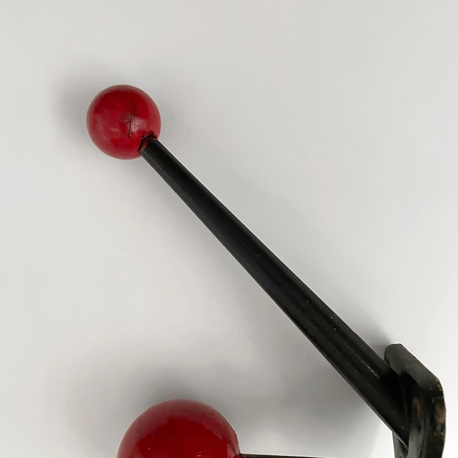 French Iron Red Ball Double Hook For Sale 4