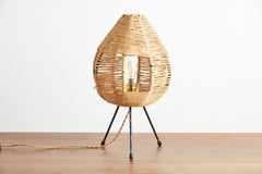 French Iron & Rope Lamp