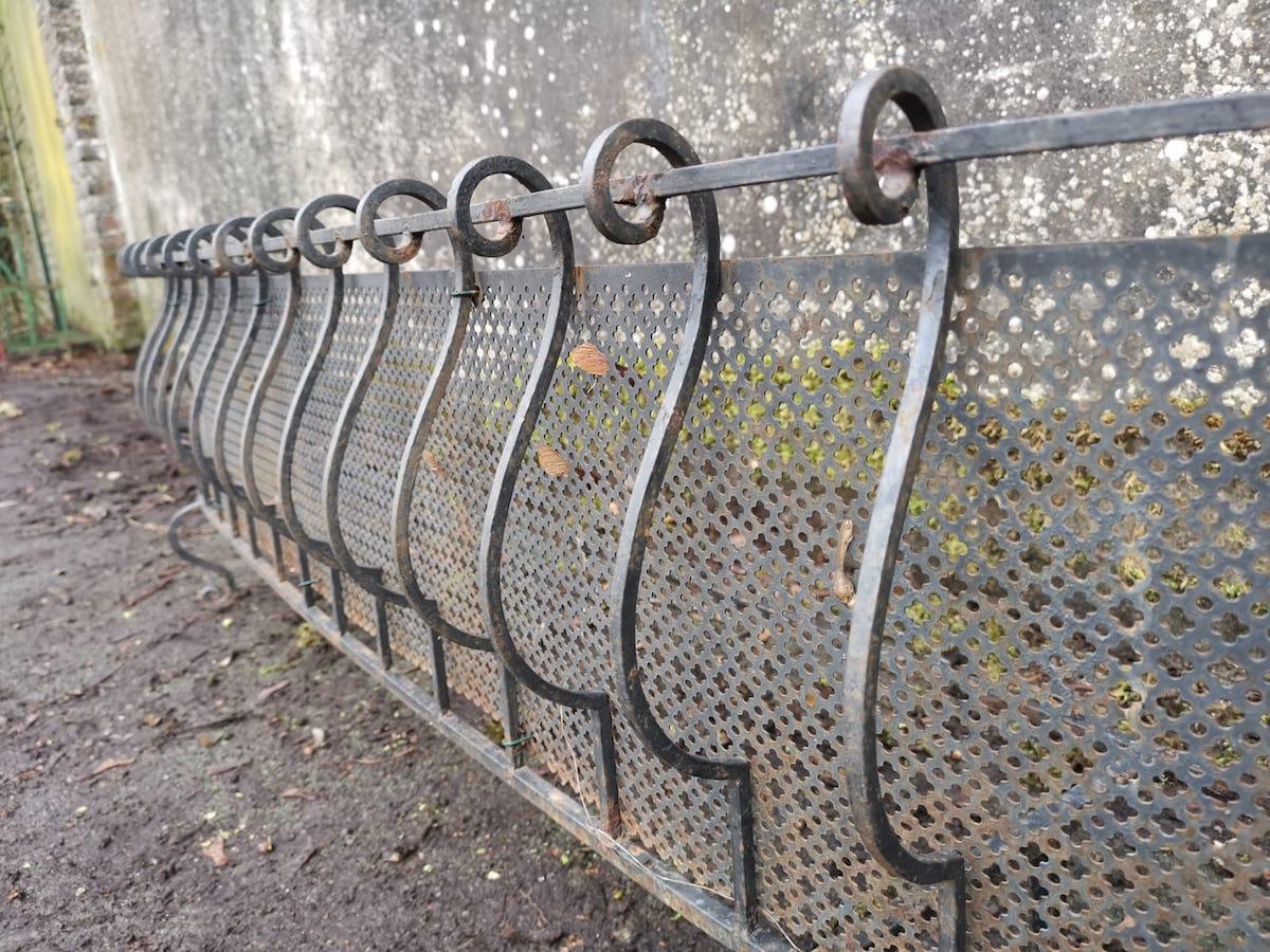 french wrought iron window boxes