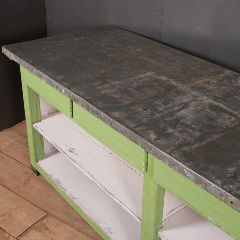 Painted French Island Unit / Counter