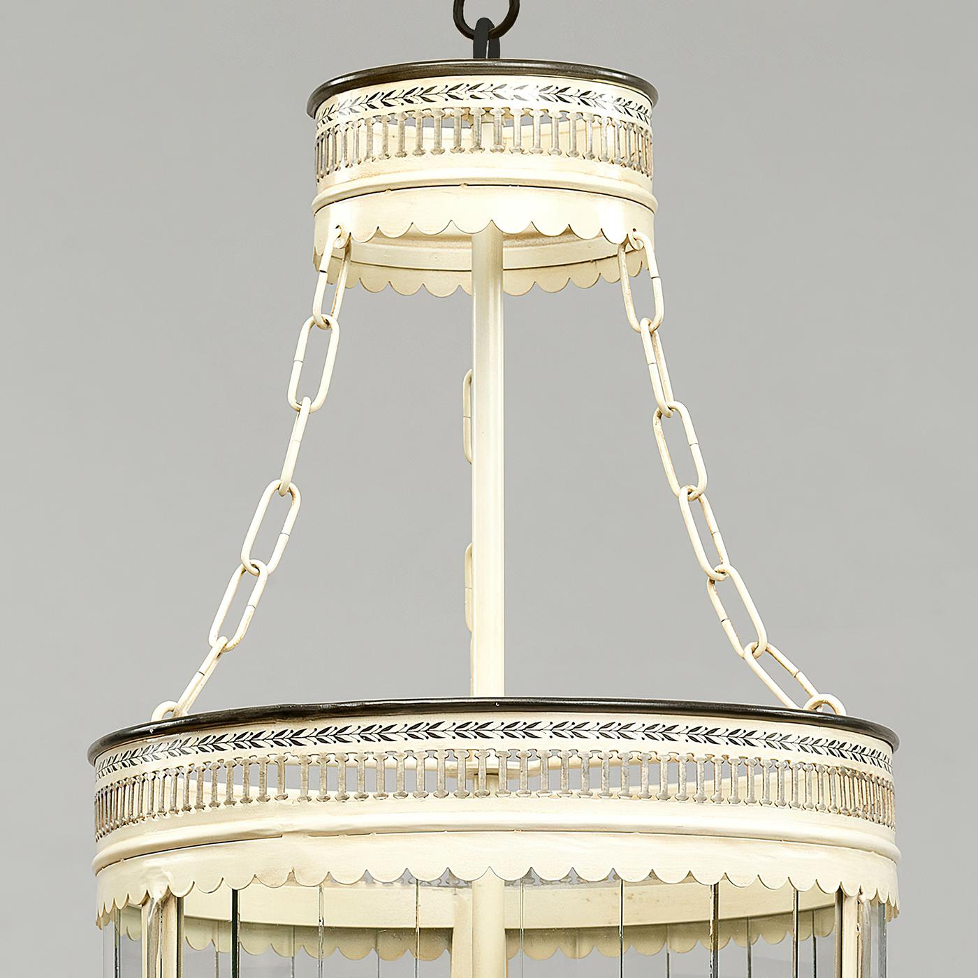 Empire French Ivory Lantern For Sale