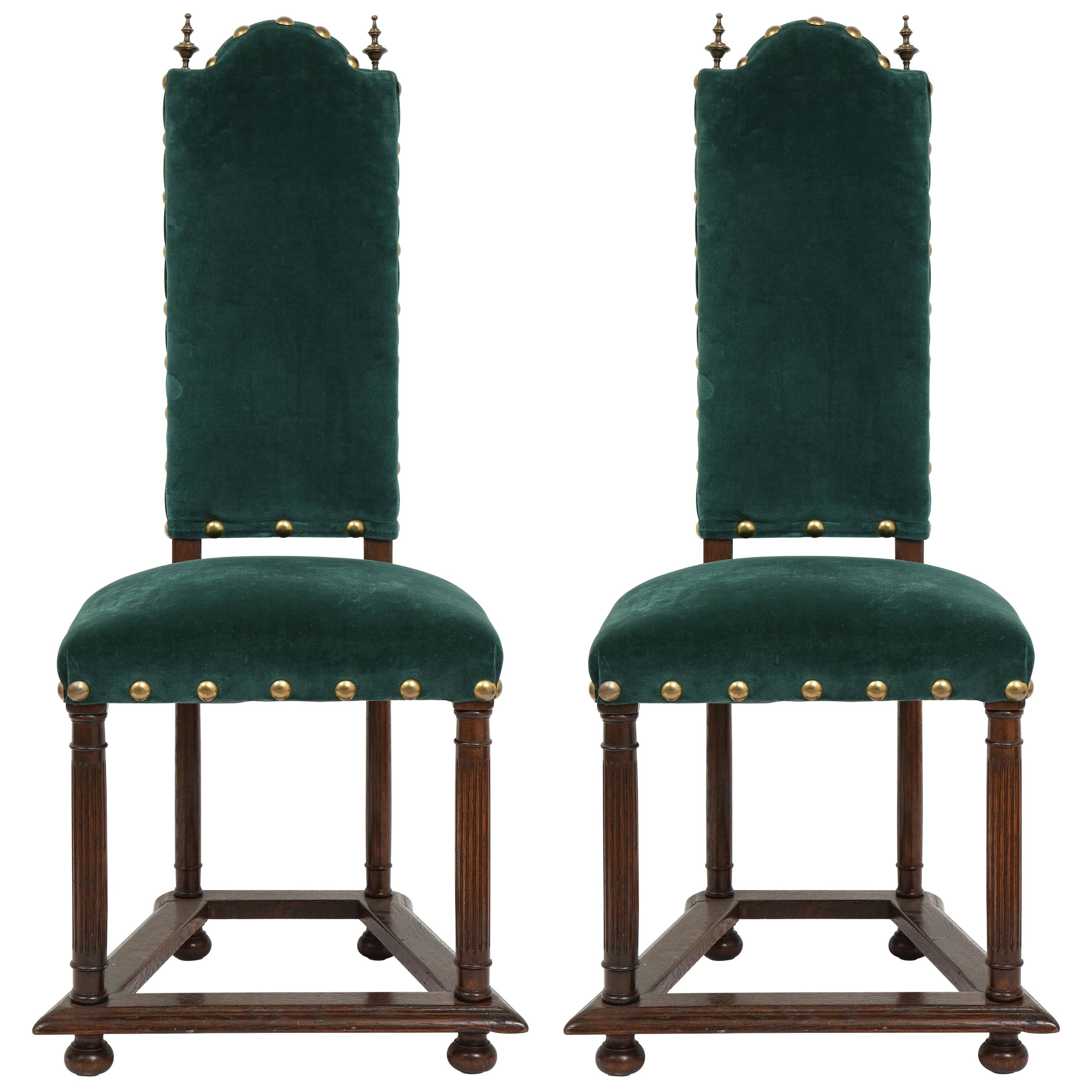 French Jacobean Side Chairs