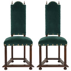 French Jacobean Side Chairs