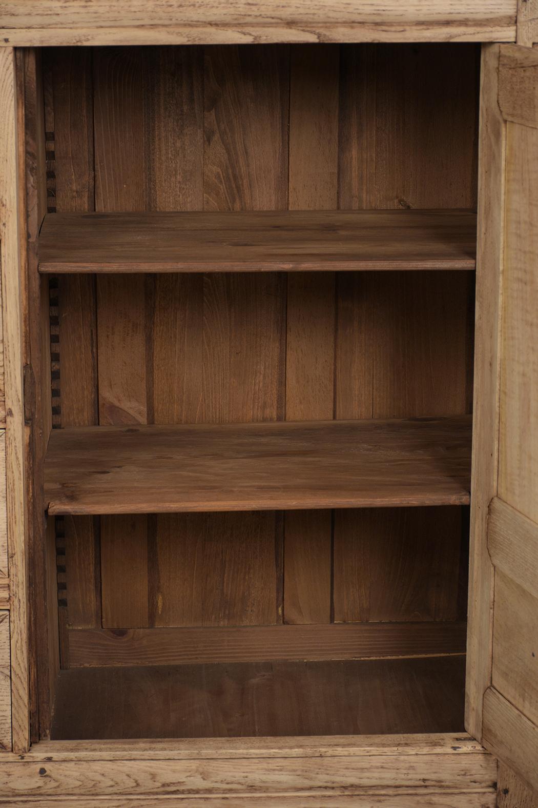 Early 20th Century French Jacobian Style Bleached Buffet