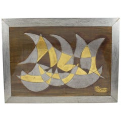 Brutalist Wall-mounted Sculptures