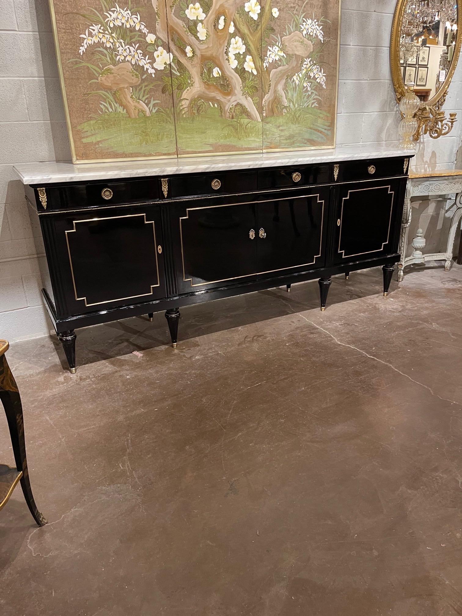 Elegant Black French Sideboard: The Ultimate Statement Piece for Modern Homes
