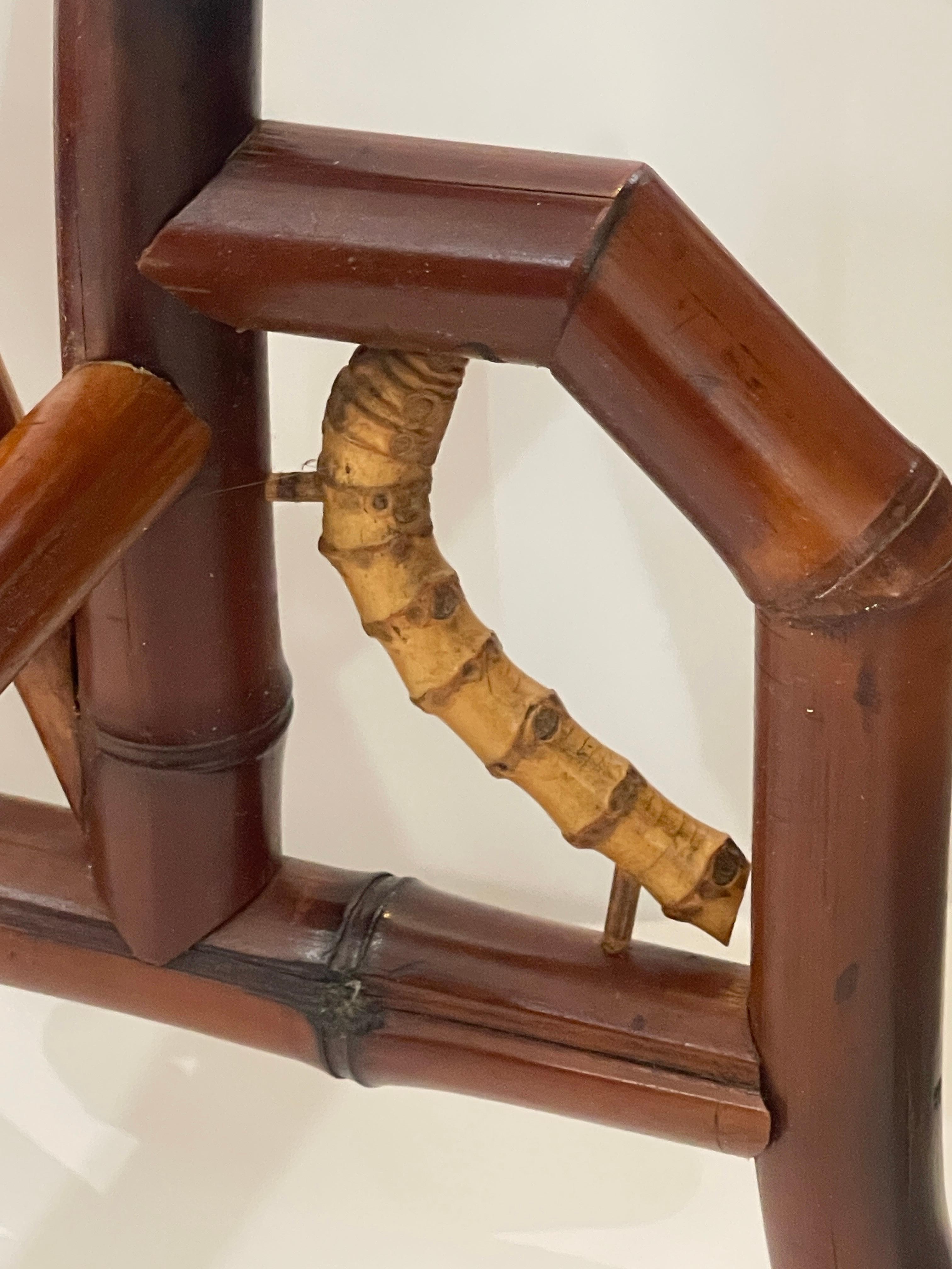 Japonisme français  Table à double plateau en bambou, C.1870-1890 en vente 6