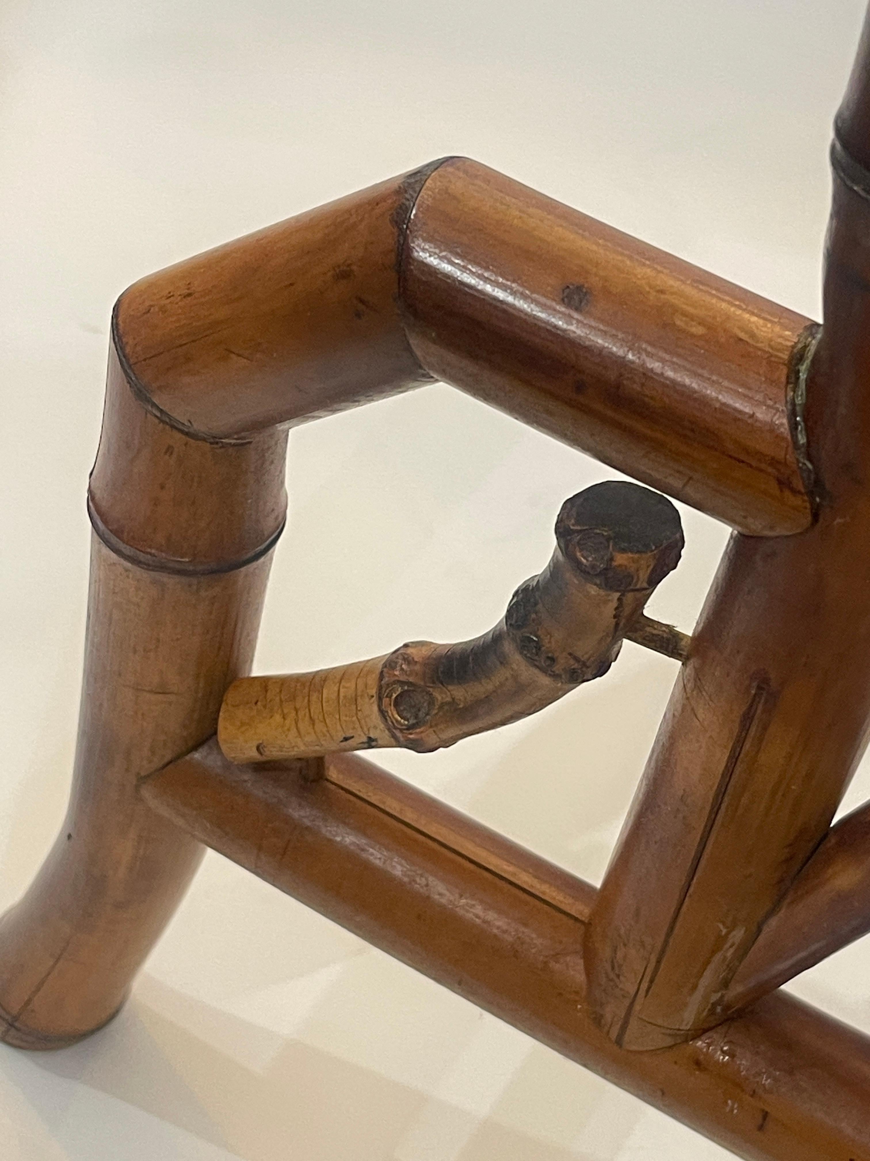 Japonisme français  Table à double plateau en bambou, C.1870-1890 en vente 10