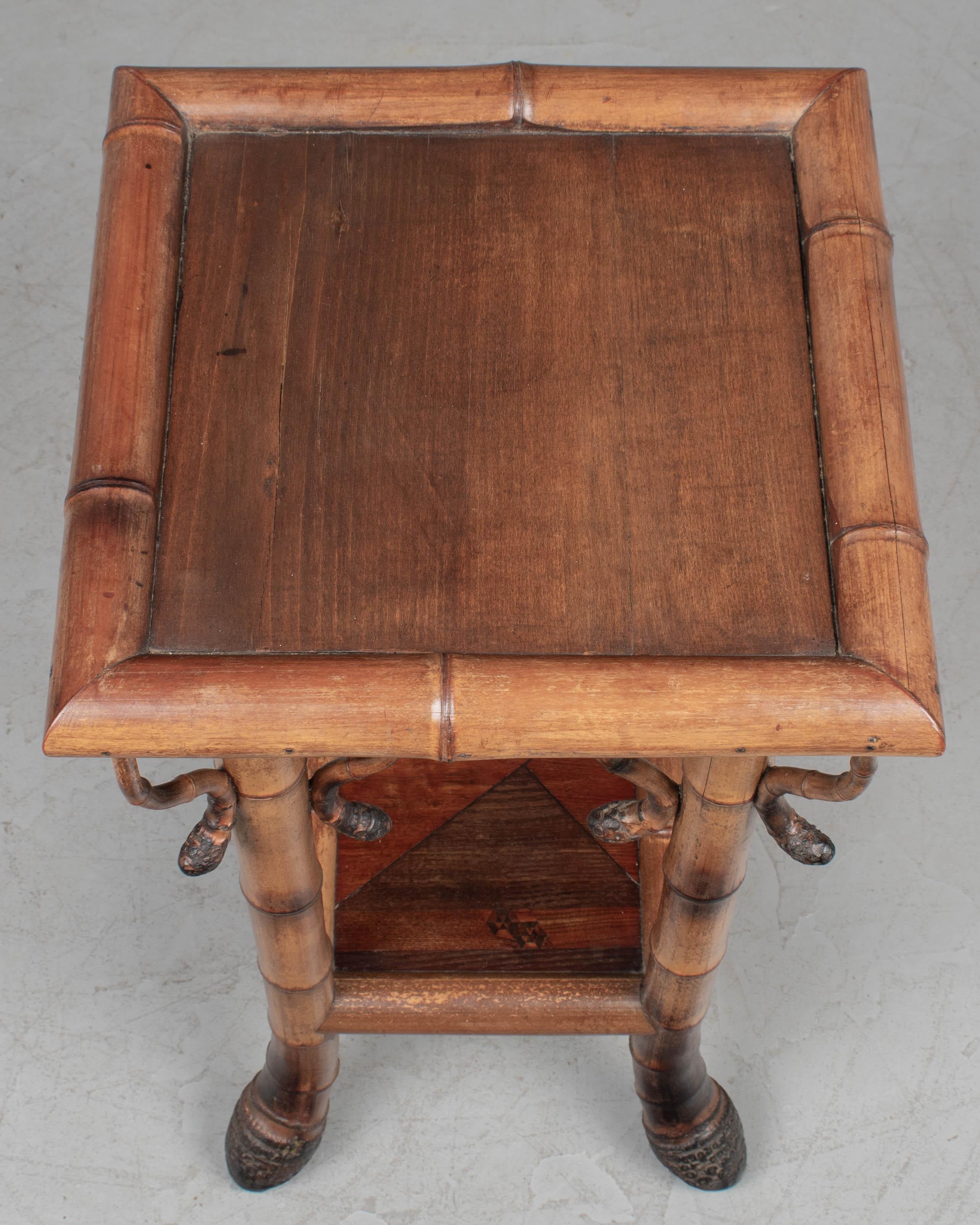 French Japonisme Bamboo Plant Stand For Sale 6