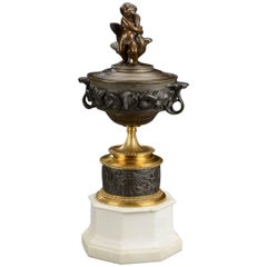 French Jardinière Centrepiece Gilt Bronce
