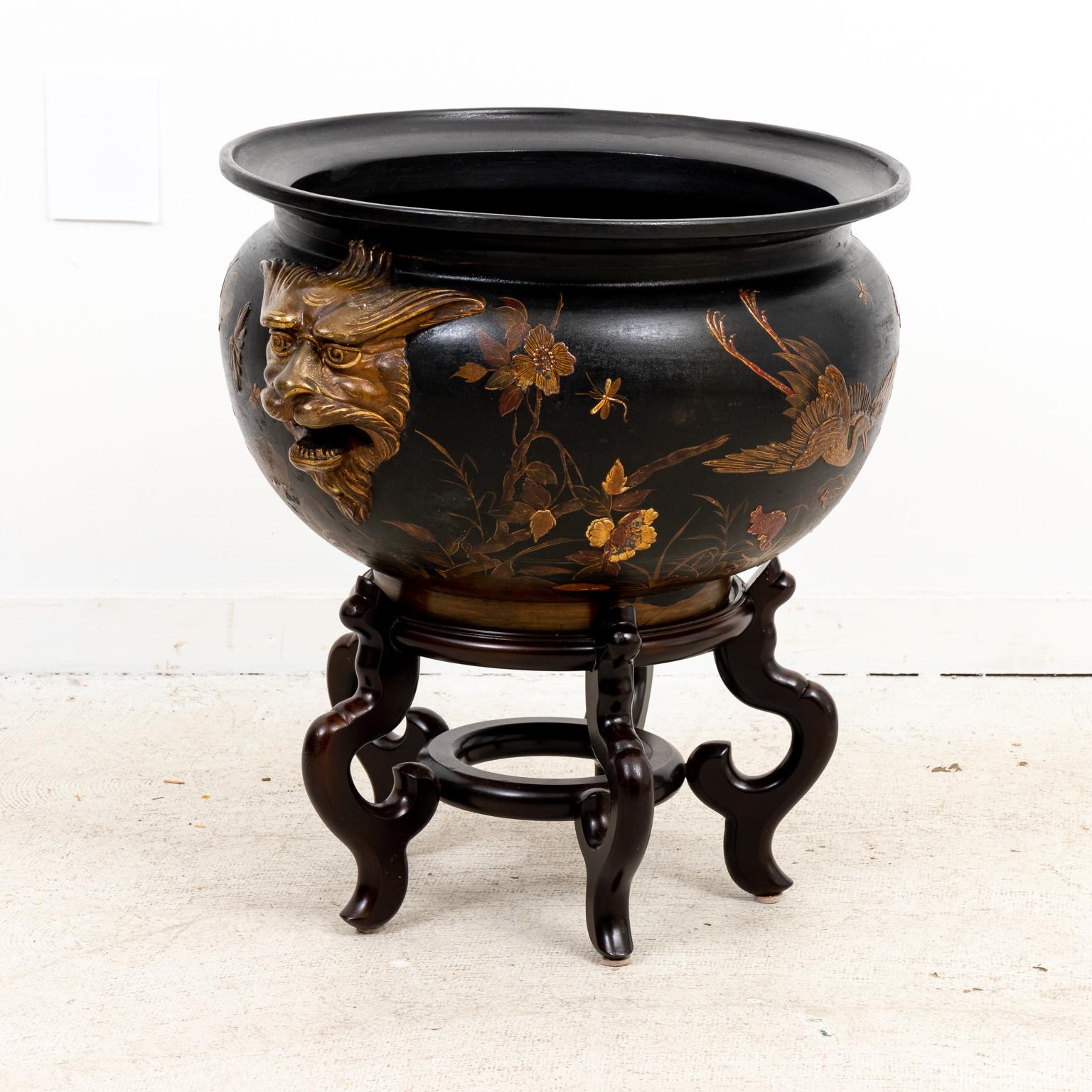 Terracotta Jardiniere francese in vendita