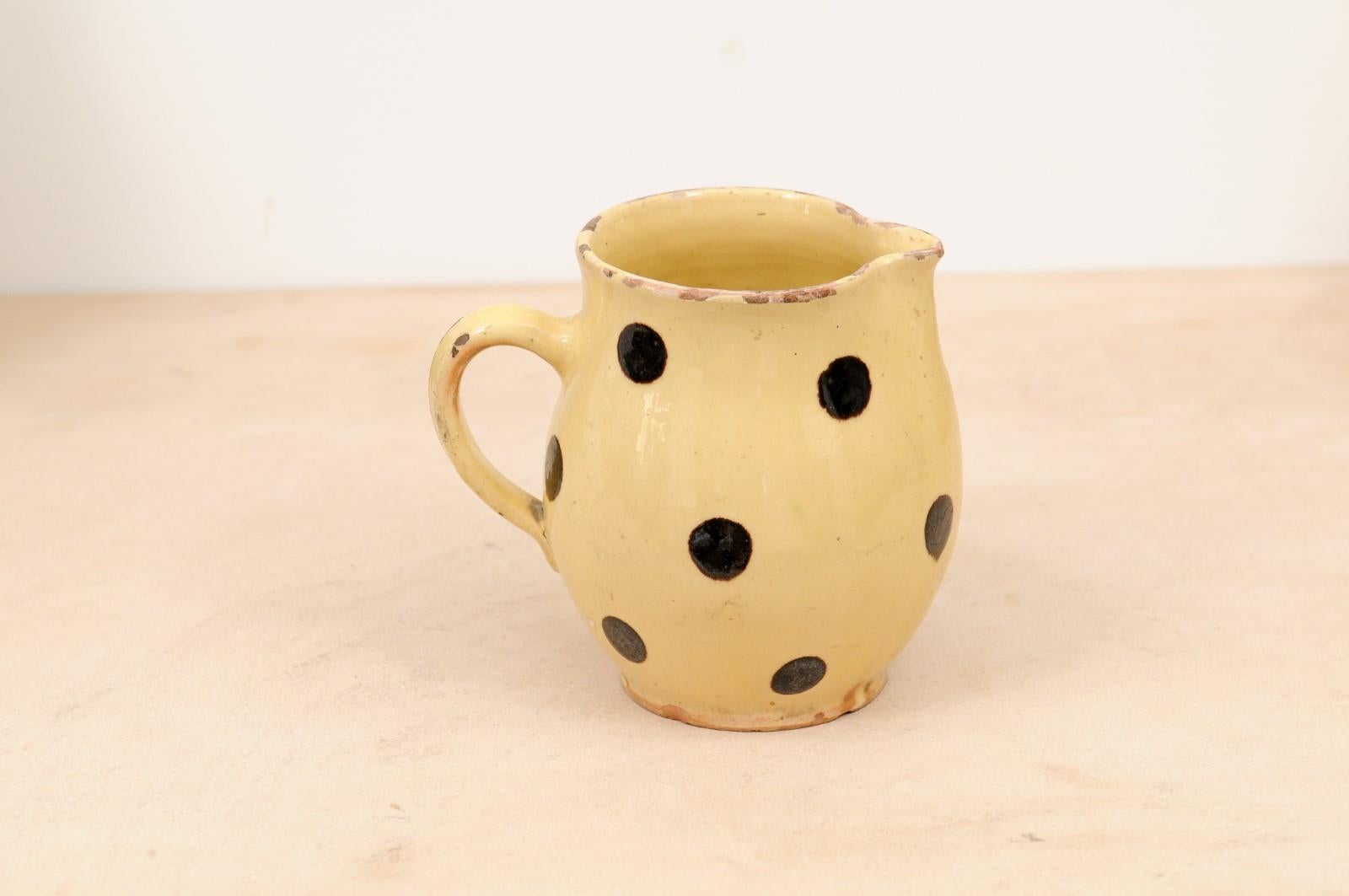 polka dot pottery
