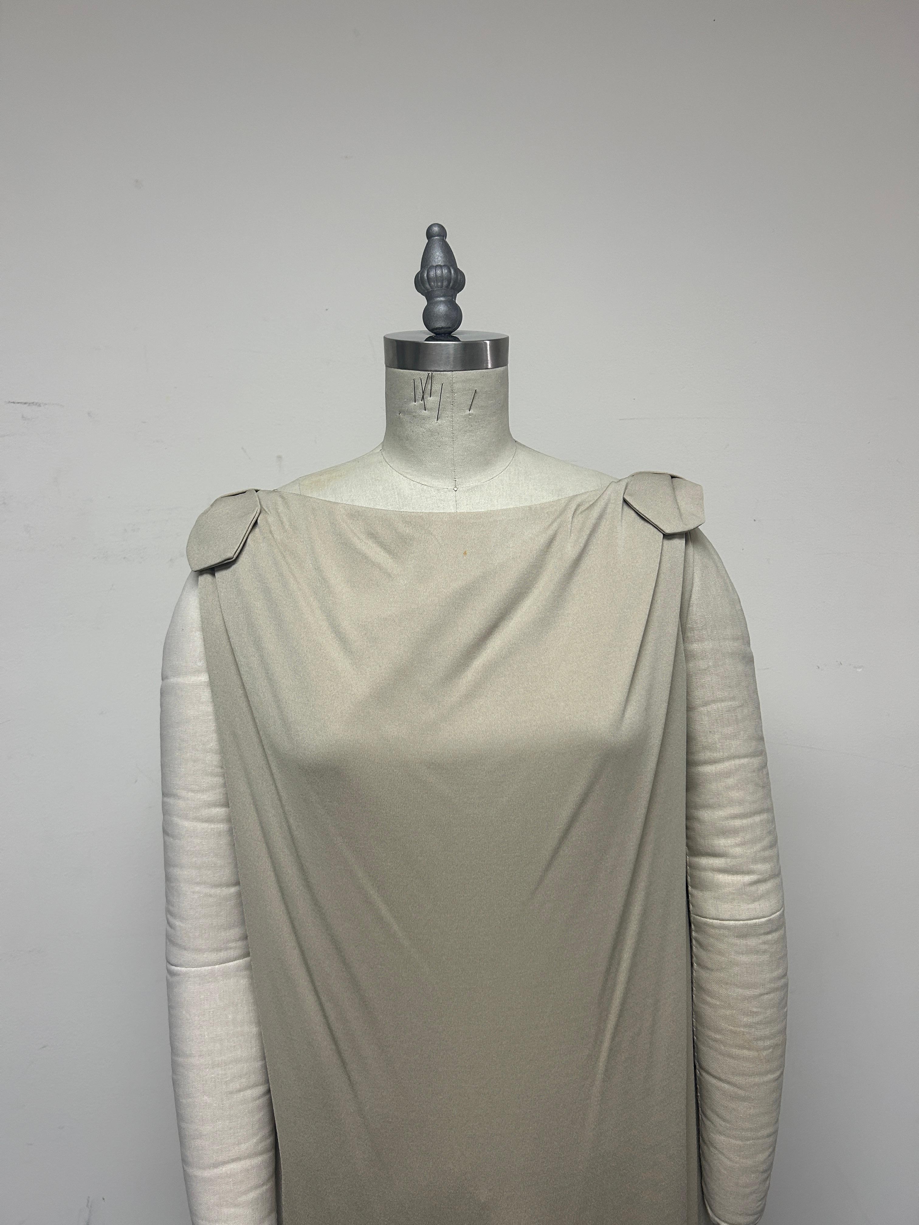Vestido trapecio de punto francés en venta 1