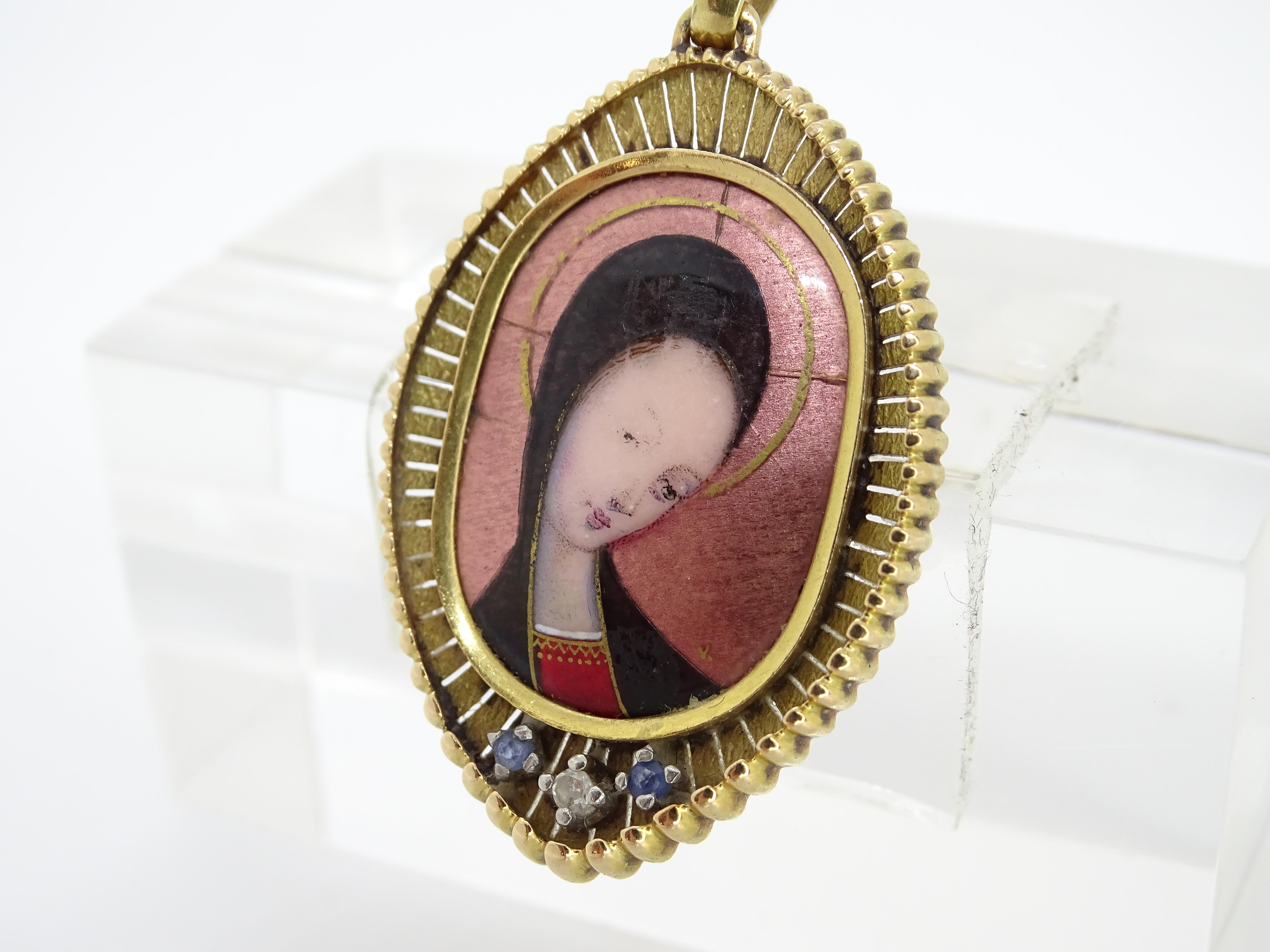 French jewelry pendant 