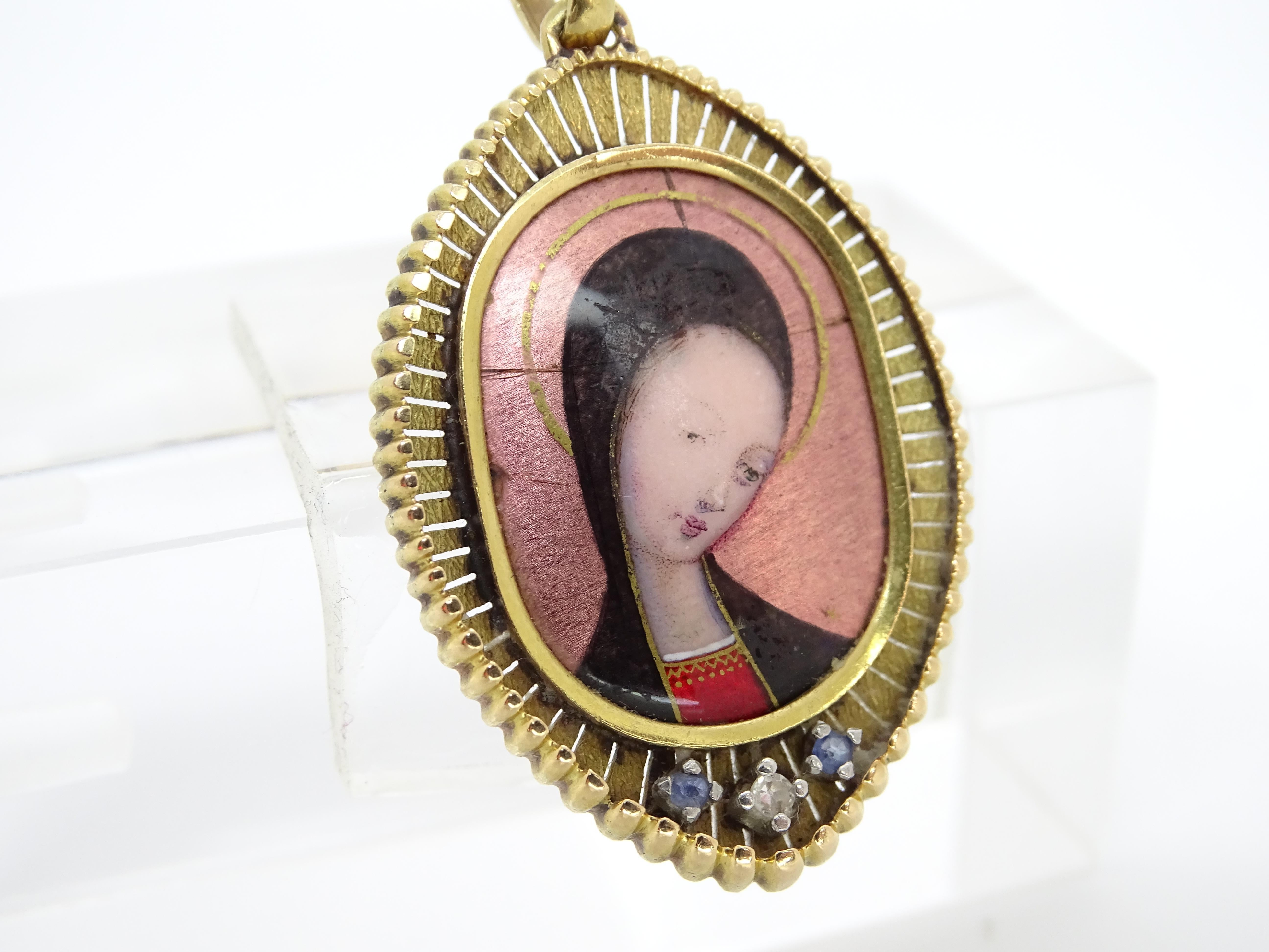 French jewelry pendant 