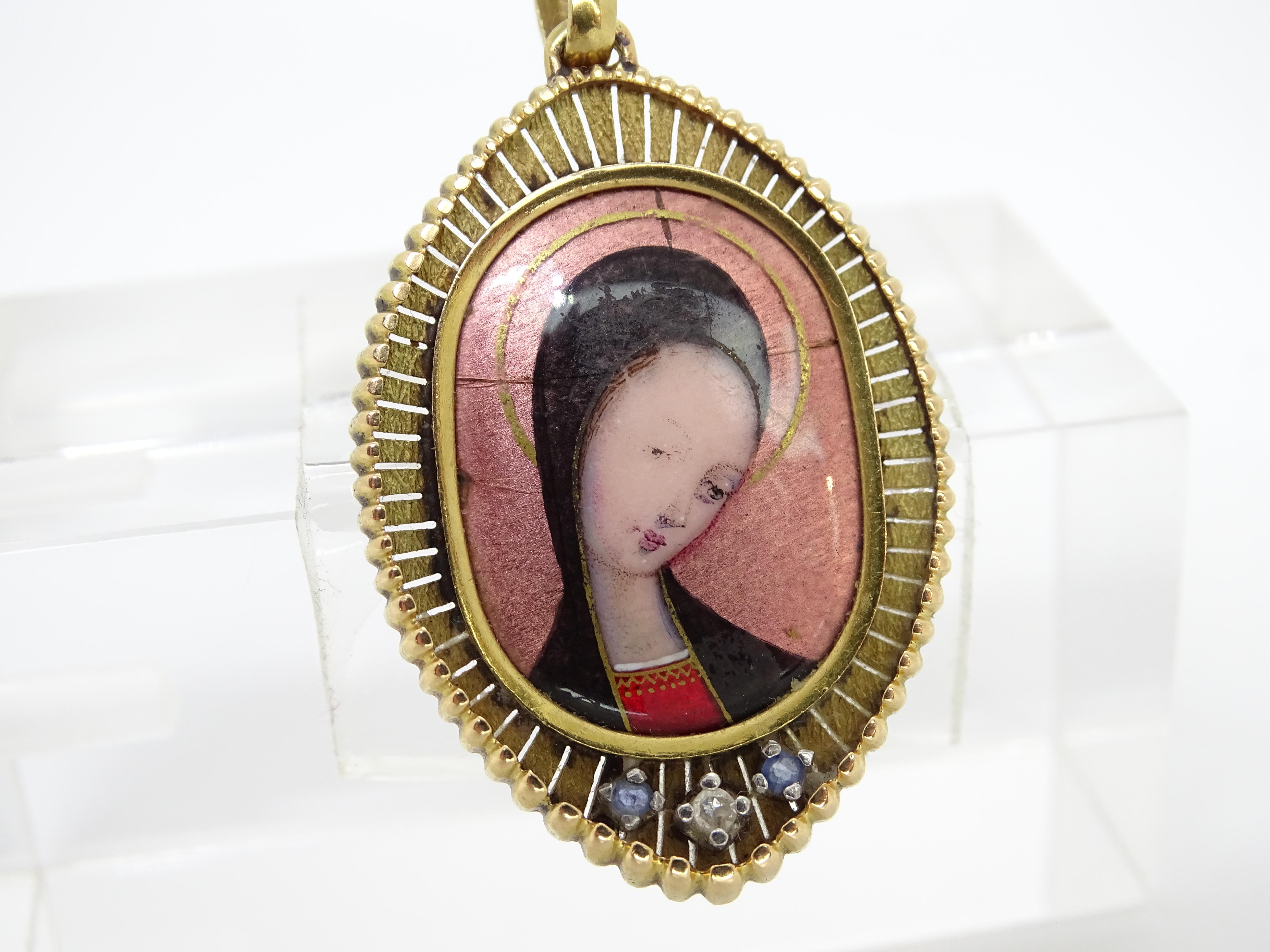 French jewelry pendant 