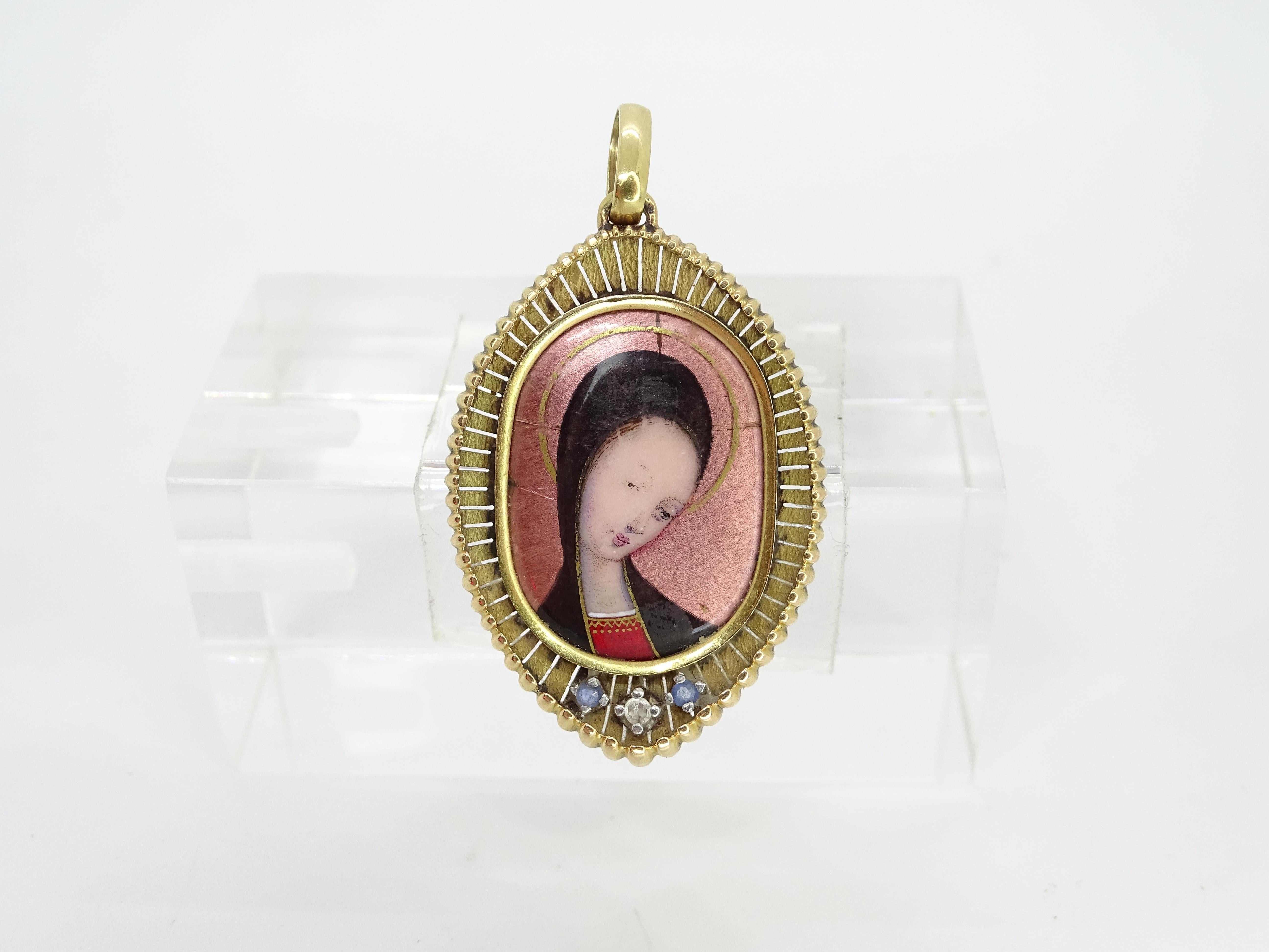 French jewelry pendant 