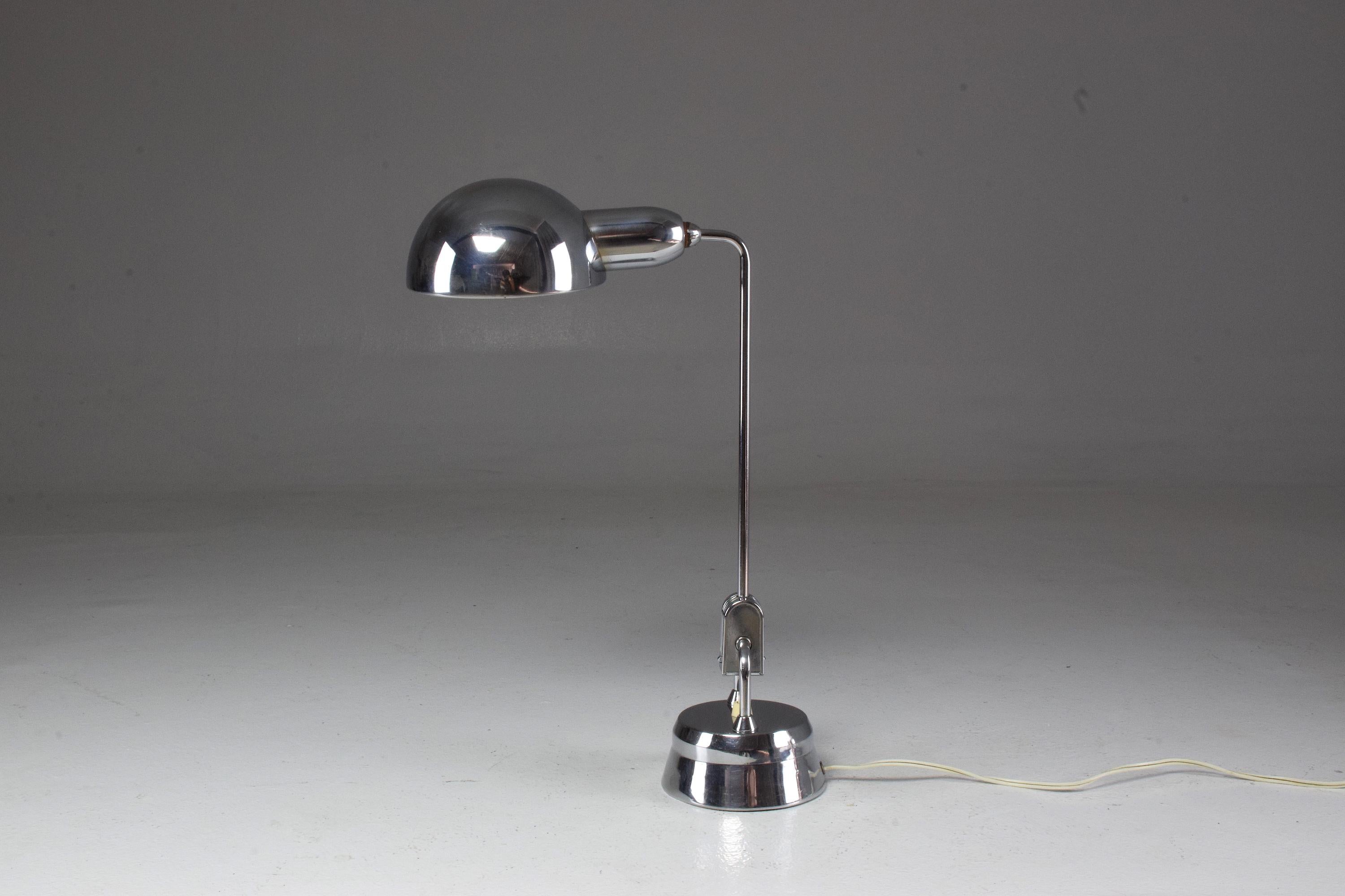French Jumo 600 Desk Lamp by Charlotte Perriand, 1940s 3