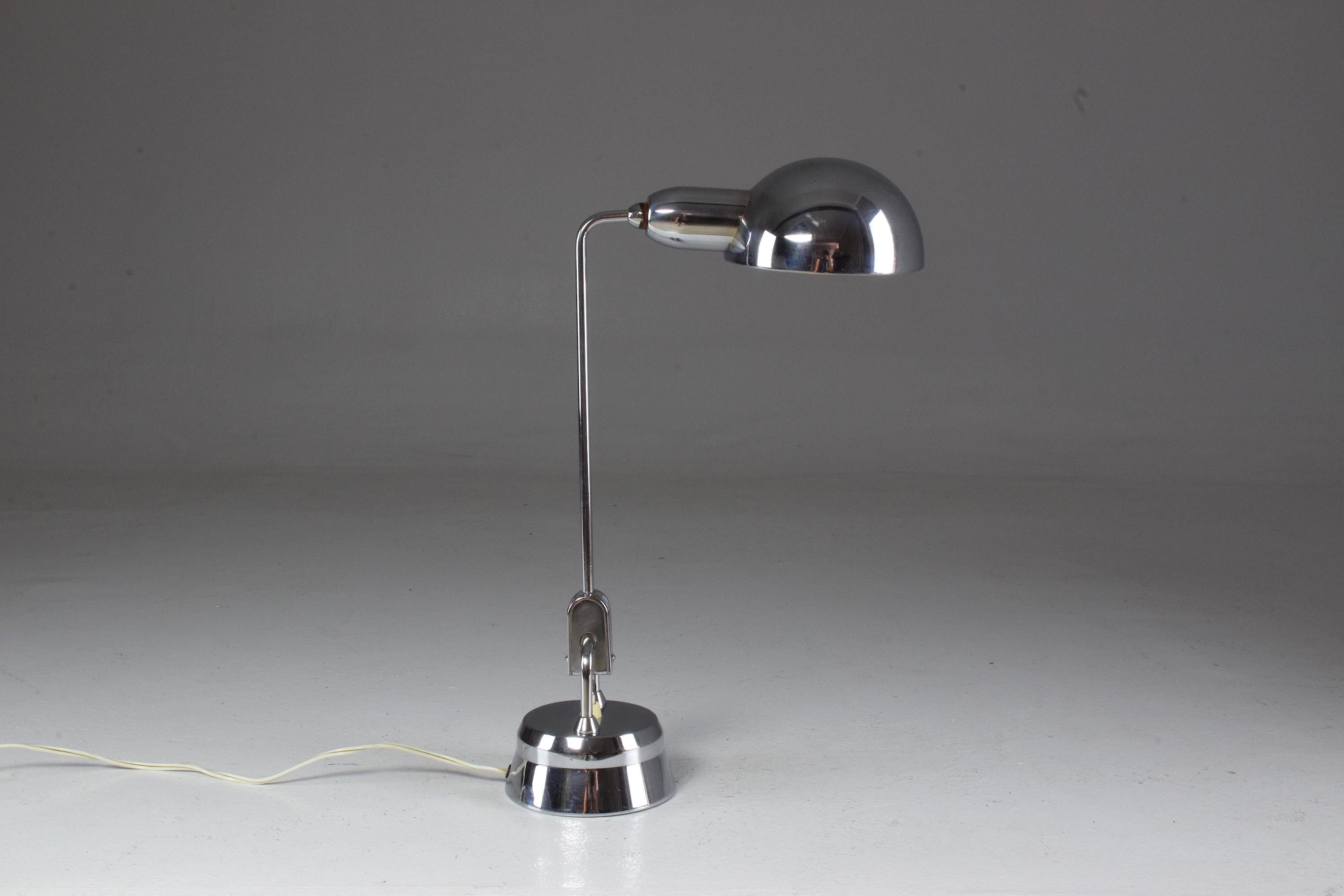 French Jumo 600 Desk Lamp by Charlotte Perriand, 1940s 2