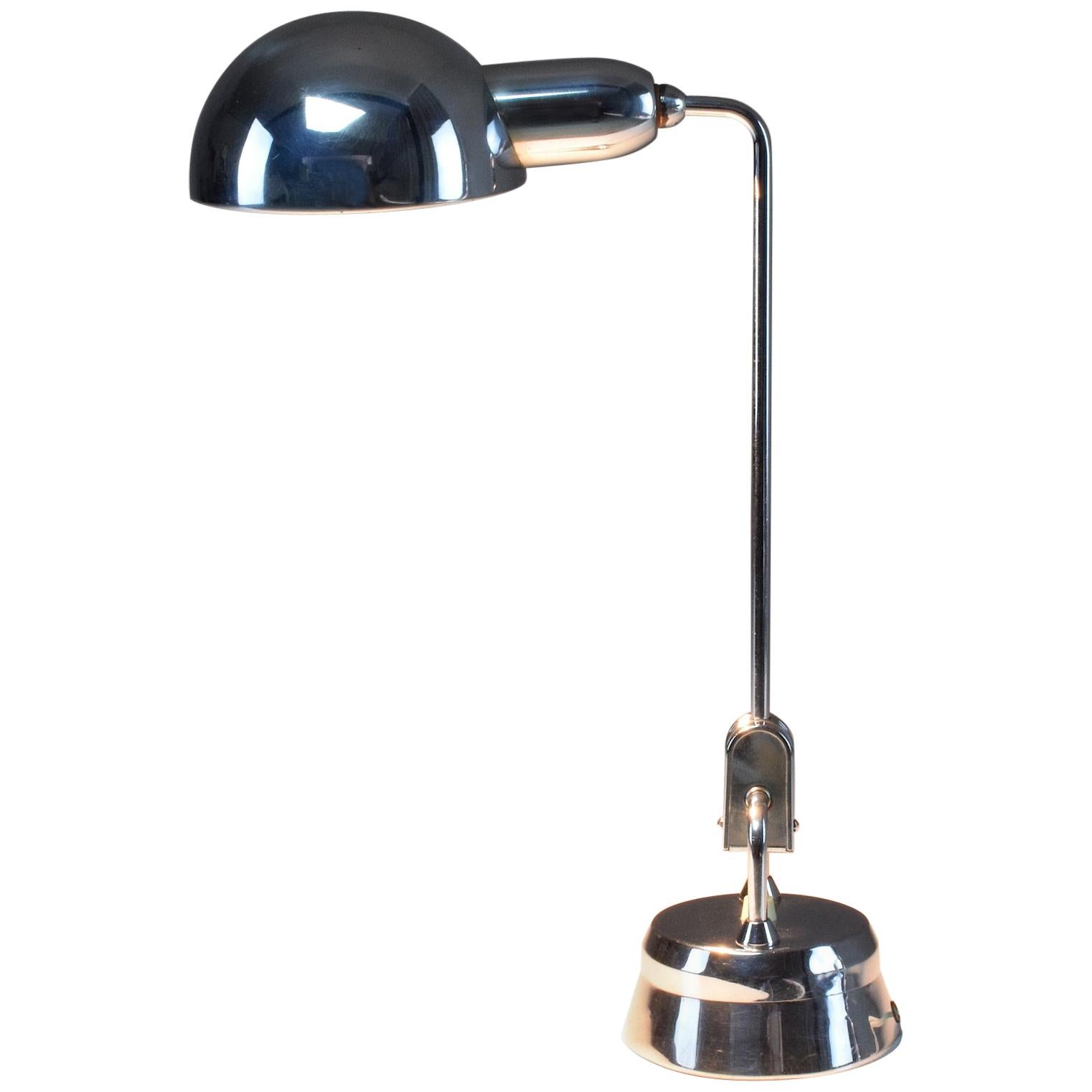 French Jumo 600 Desk Lamp by Charlotte Perriand, 1940s