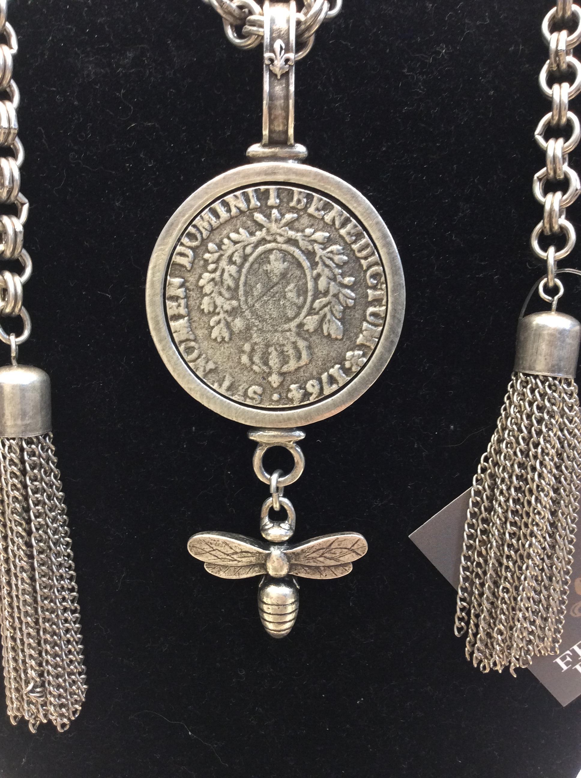 French Kande Silver Wrap Necklace NWT
$261
22
