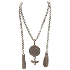 French Kande Silver Wrap Necklace NWT
