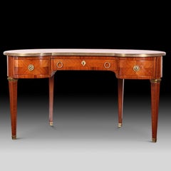 French Kidney Shaped Desk