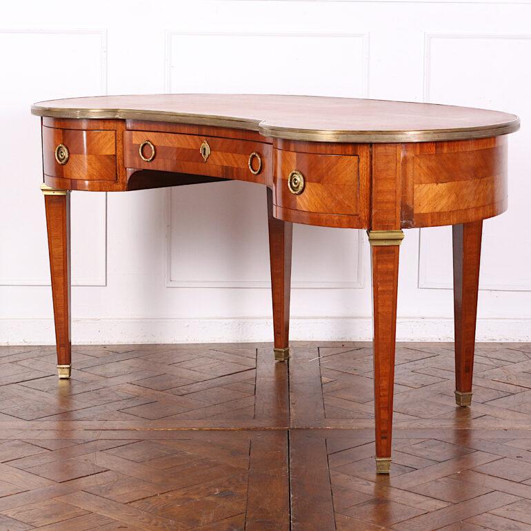 French Kidney Shaped Desk at 1stDibs