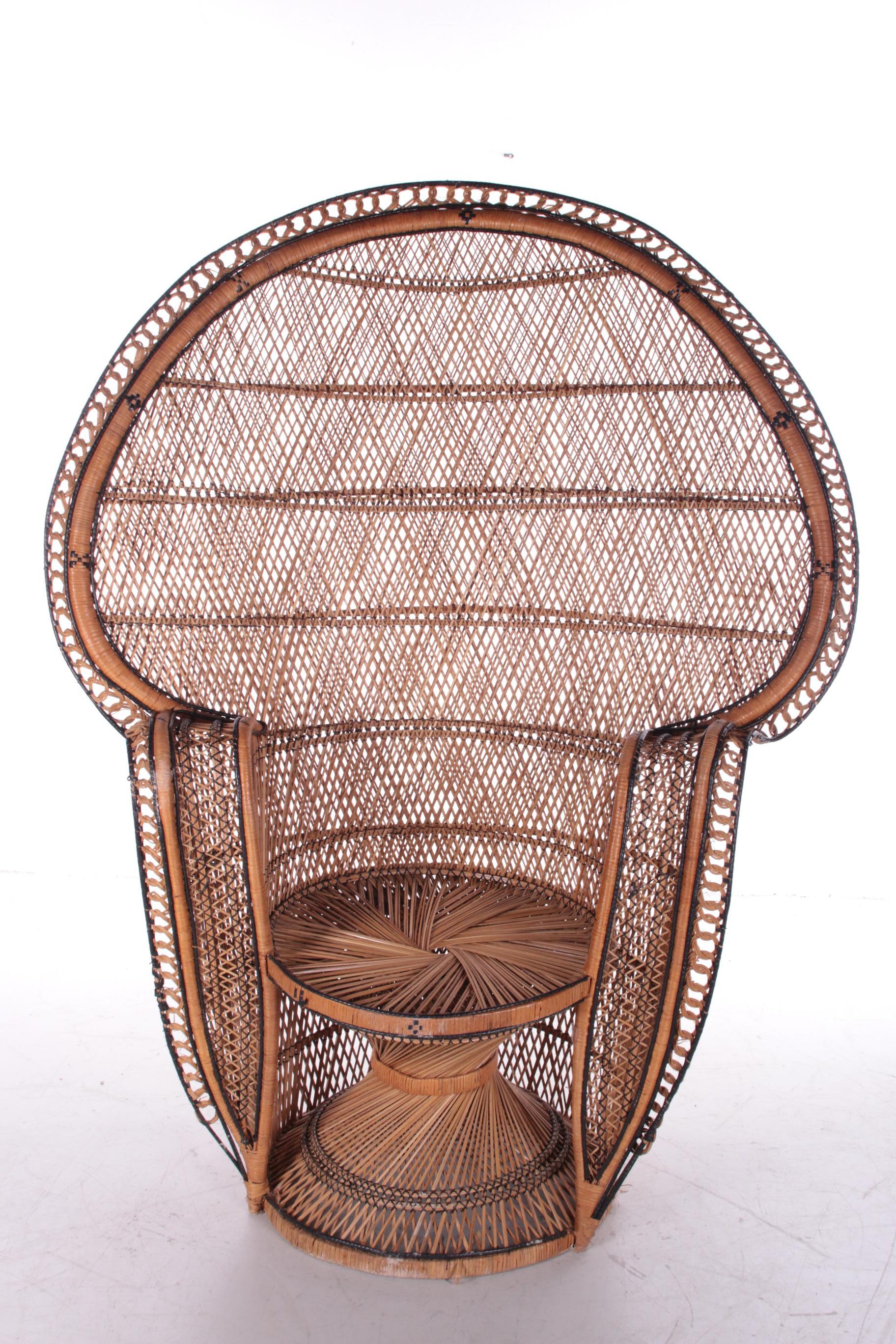 rattan king chair