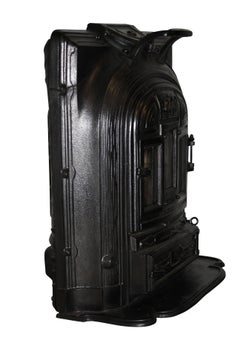 French La Salamandre Cast Iron Stove by F Chaboche and Company, circa 1920