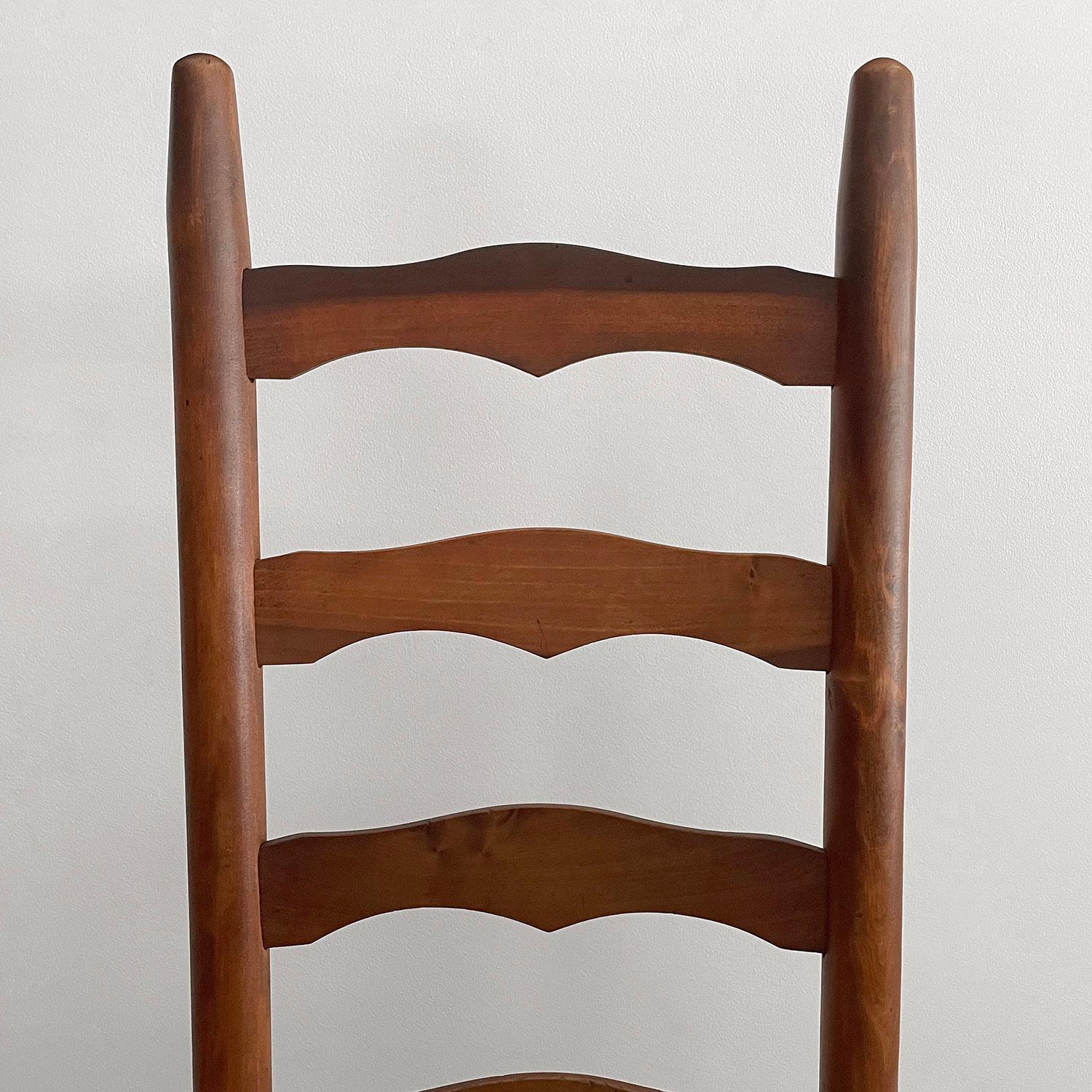 French Ladder Back Chair For Sale 6