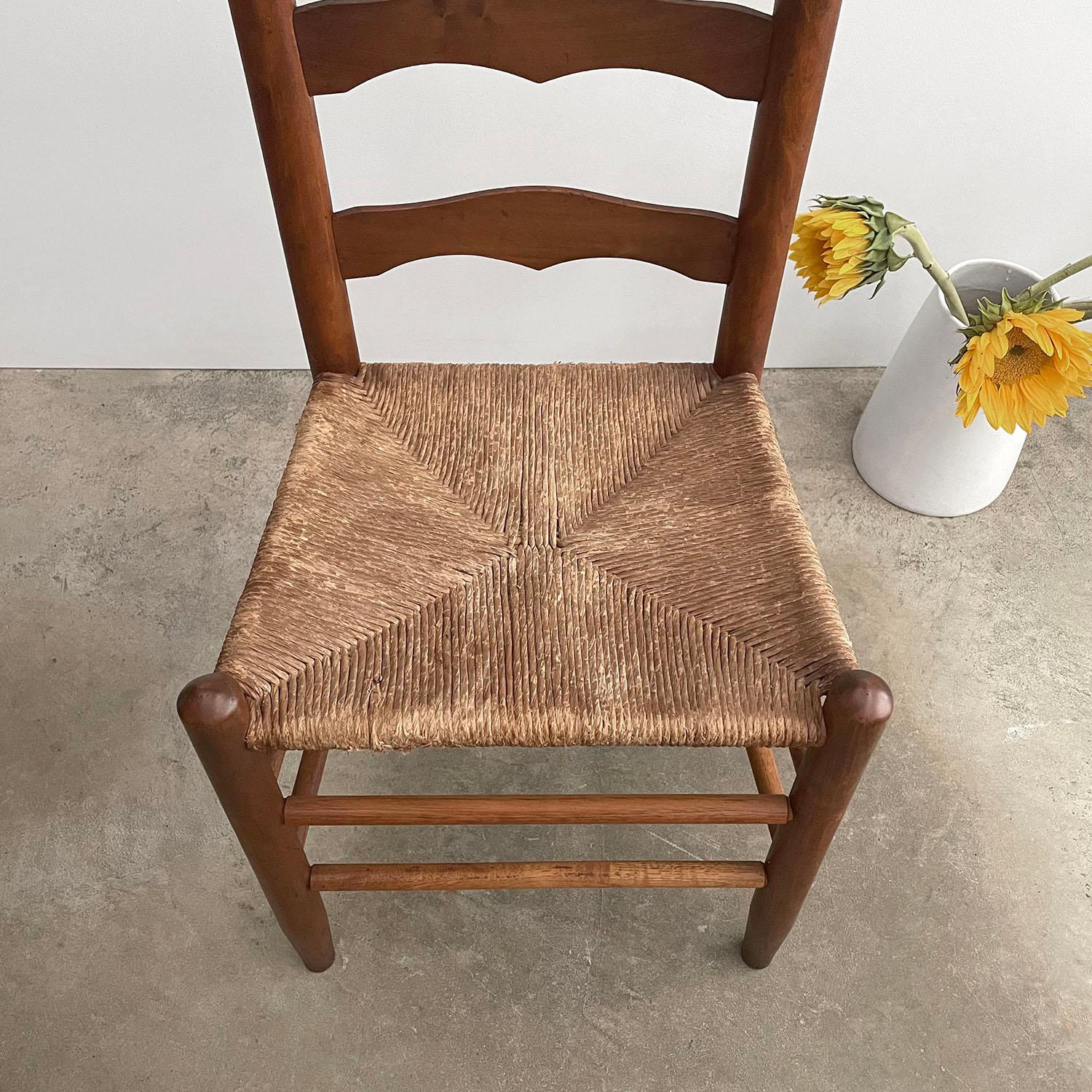 French Ladder Back Chair For Sale 7