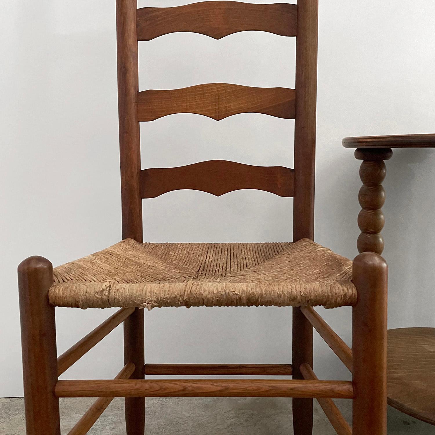 French Ladder Back Chair For Sale 12