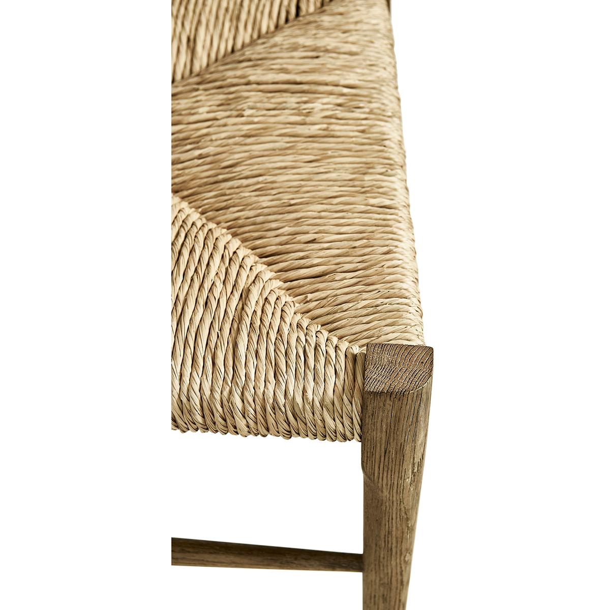 French Ladderback Dining Chairs - Chestnut For Sale 4