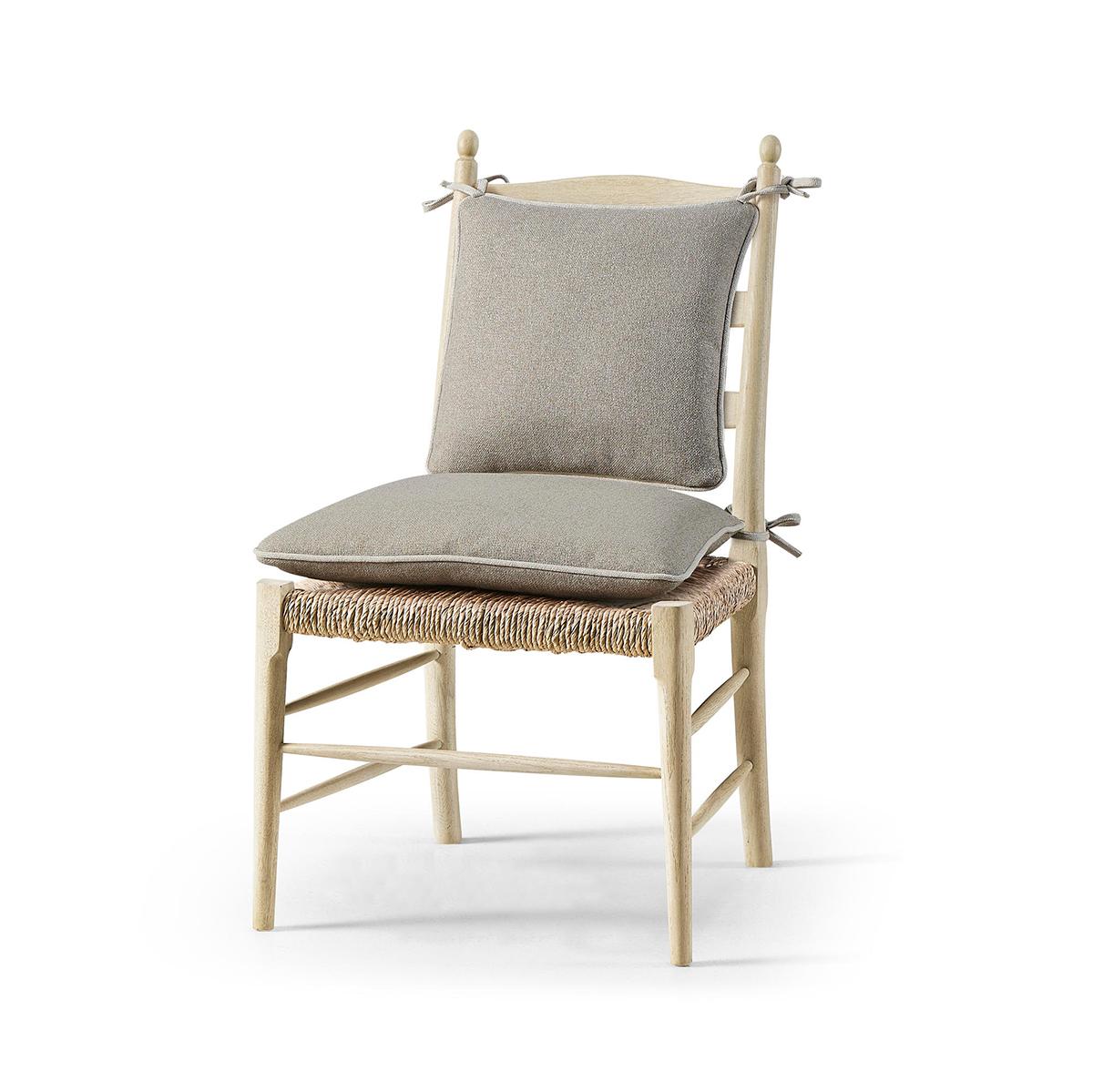 French Ladderback Dining Chairs For Sale 3