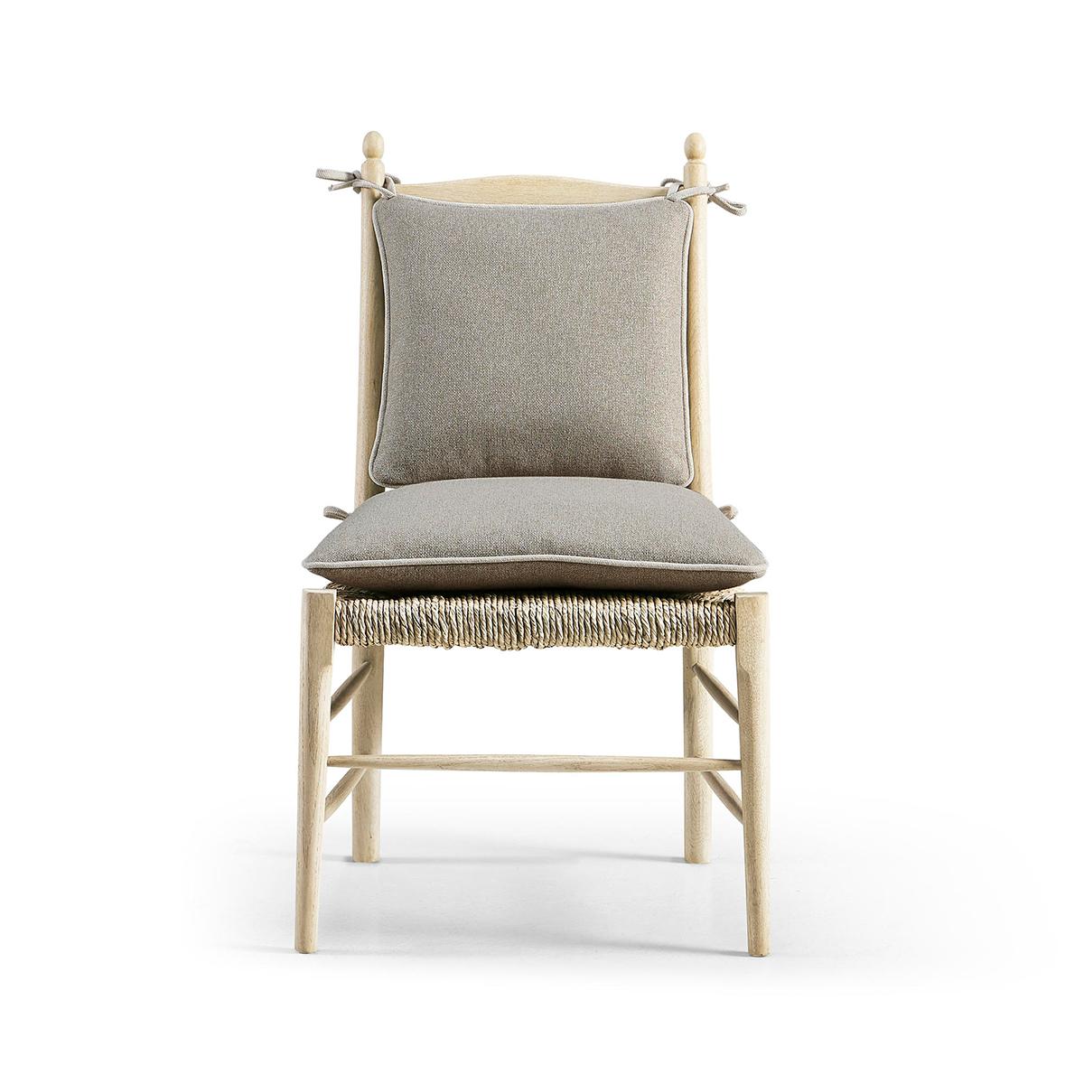 Vietnamese French Ladderback Dining Chairs For Sale