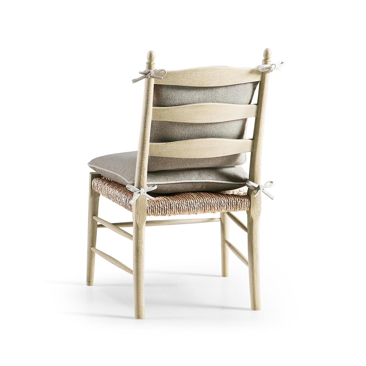Wood French Ladderback Dining Chairs For Sale
