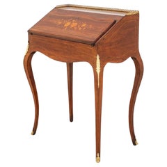 French Ladies Desk Antique Bureau De Dame, 1860